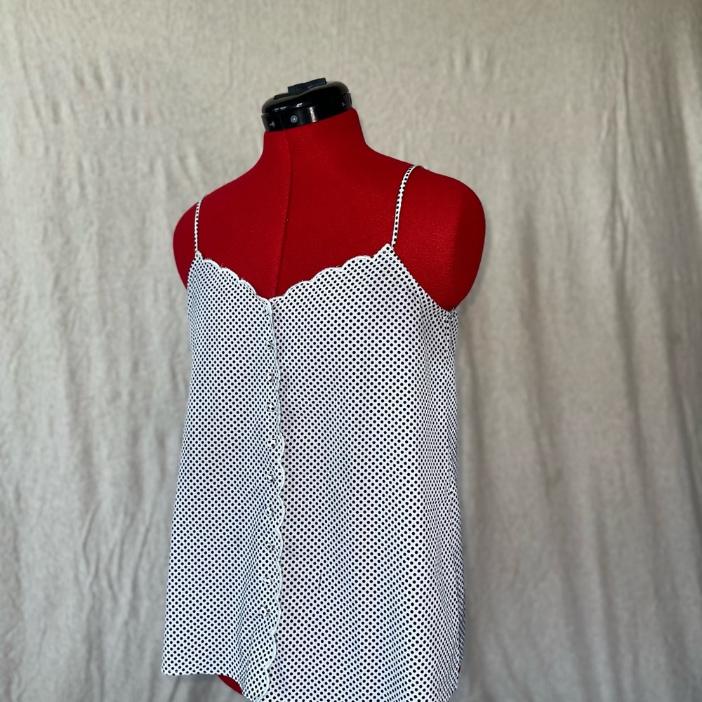 Polka Dot Spaghetti Strap Top